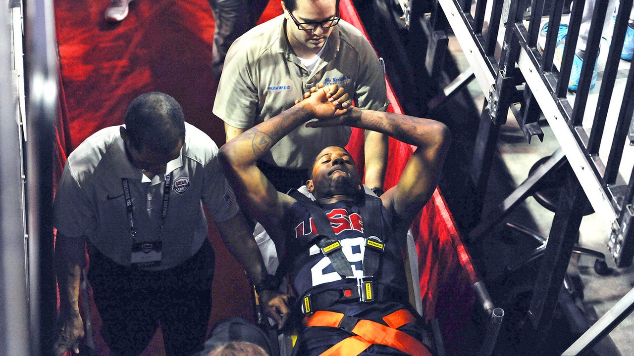 Paul George's broken leg leaves US, Pacers reeling